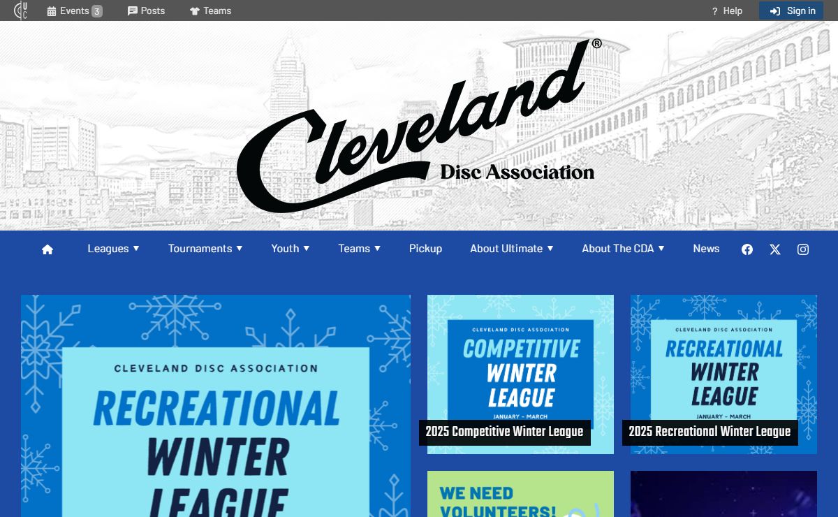 Home - Cleveland Disc Association