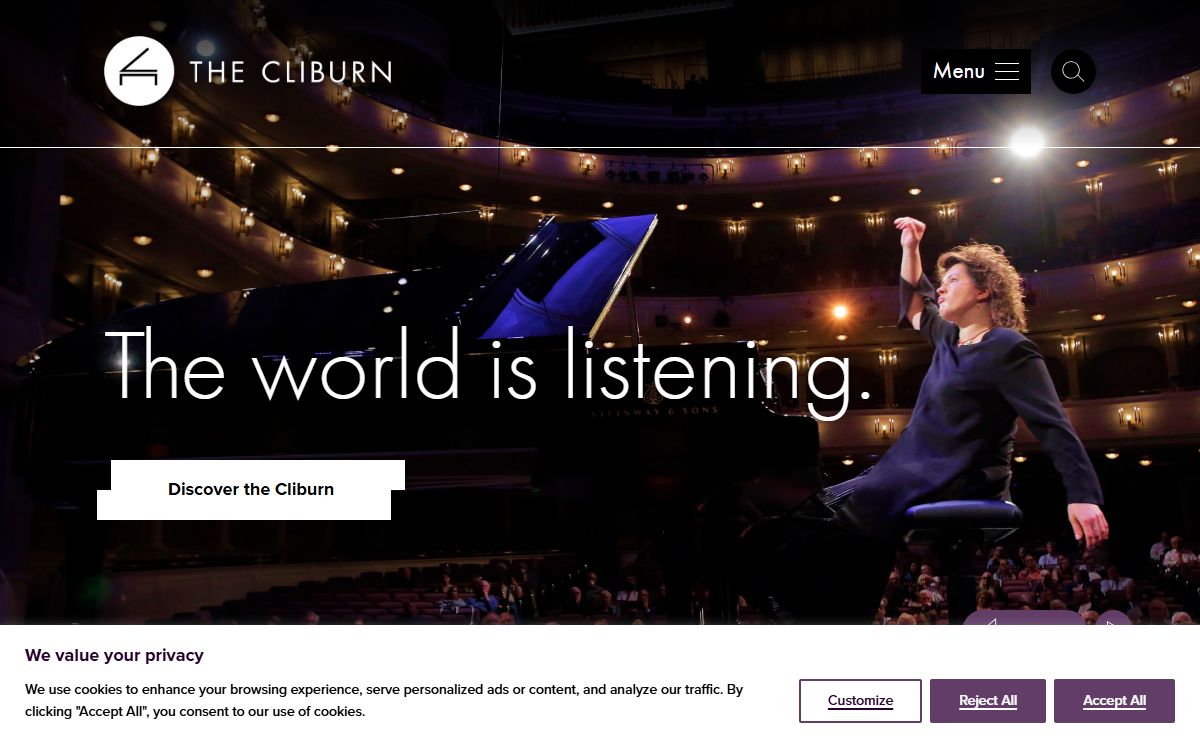Homepage | The Cliburn