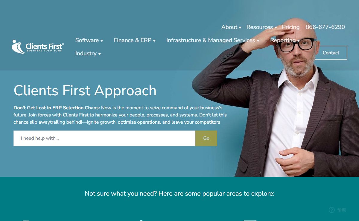 ERP Software Experts | Clients First