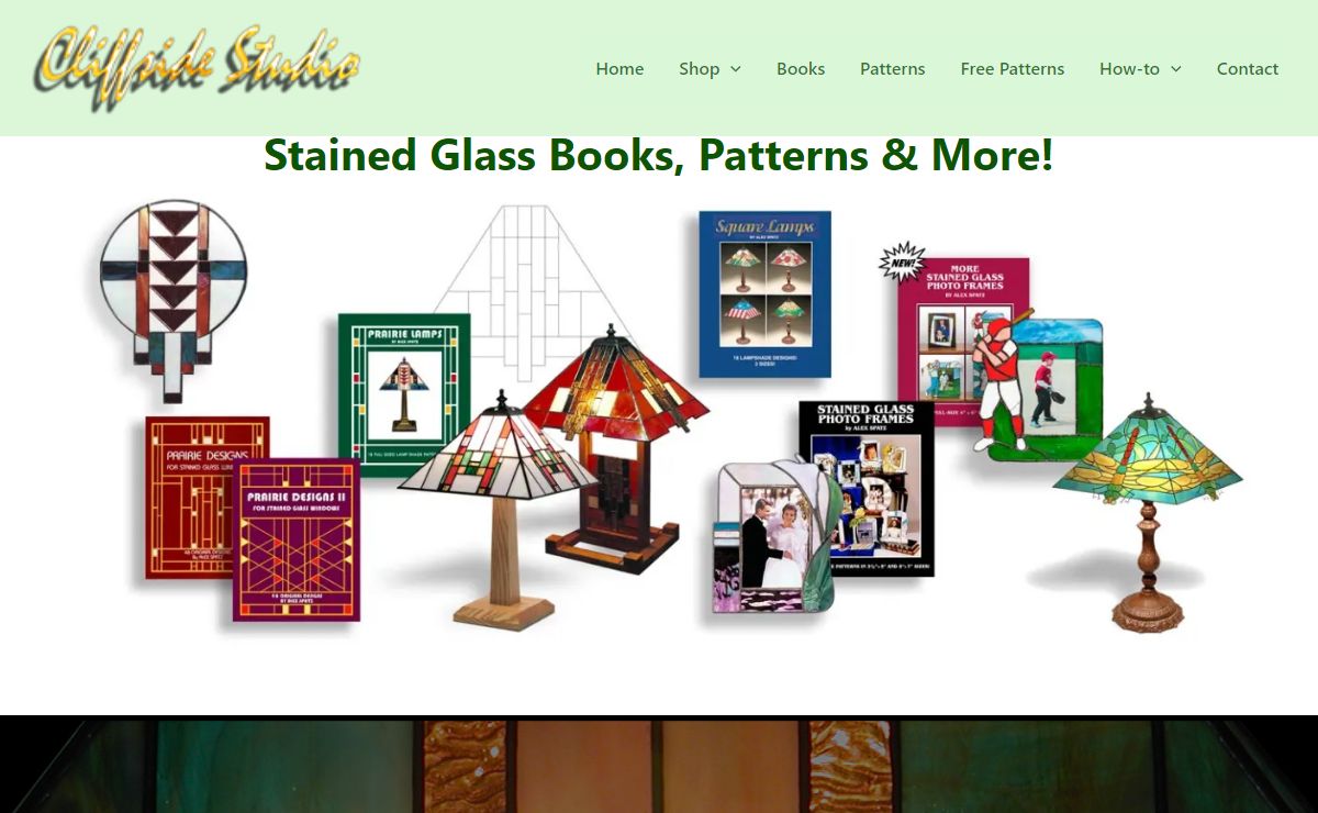 Cliffside Studio - Stained glass design books publisher