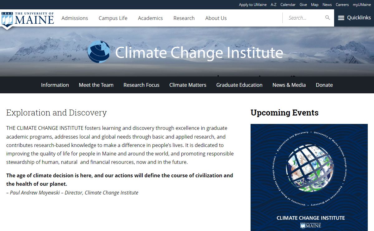 Climate Change Institute