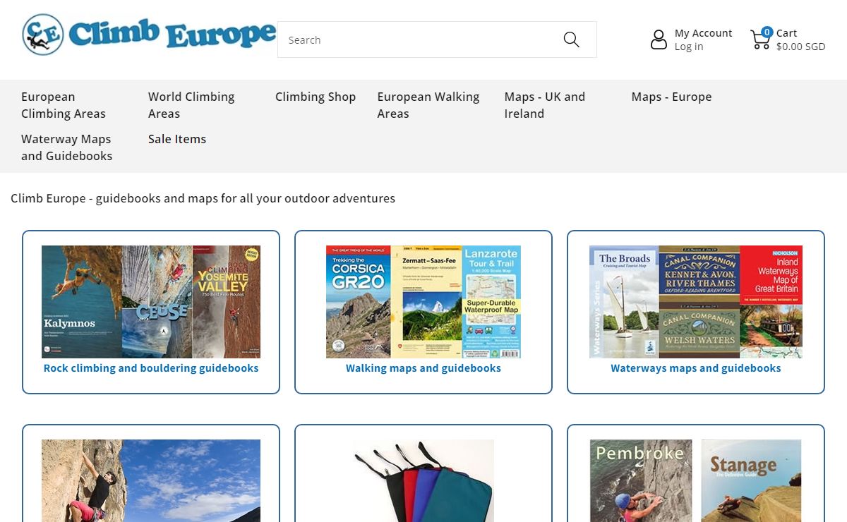 Rock climbing and walking in Europe and around the World – Climb Europe