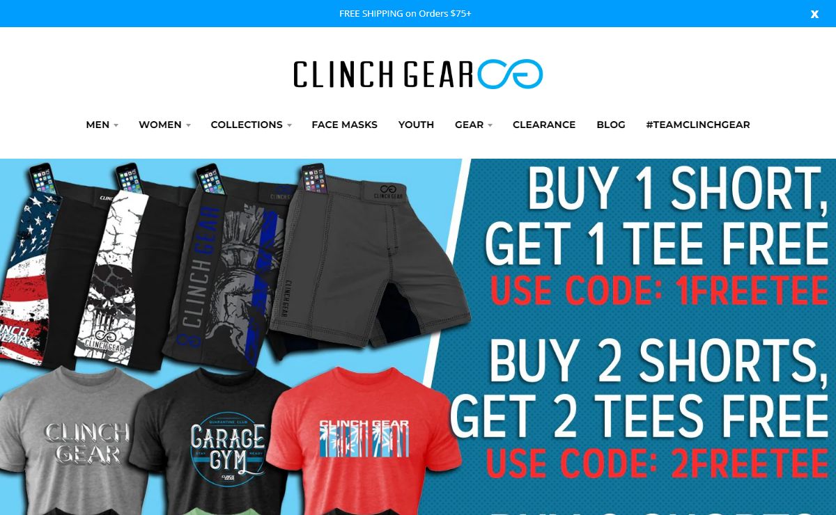 Performance Apparel for Cross-Training, MMA, Wrestling | Clinch Gear