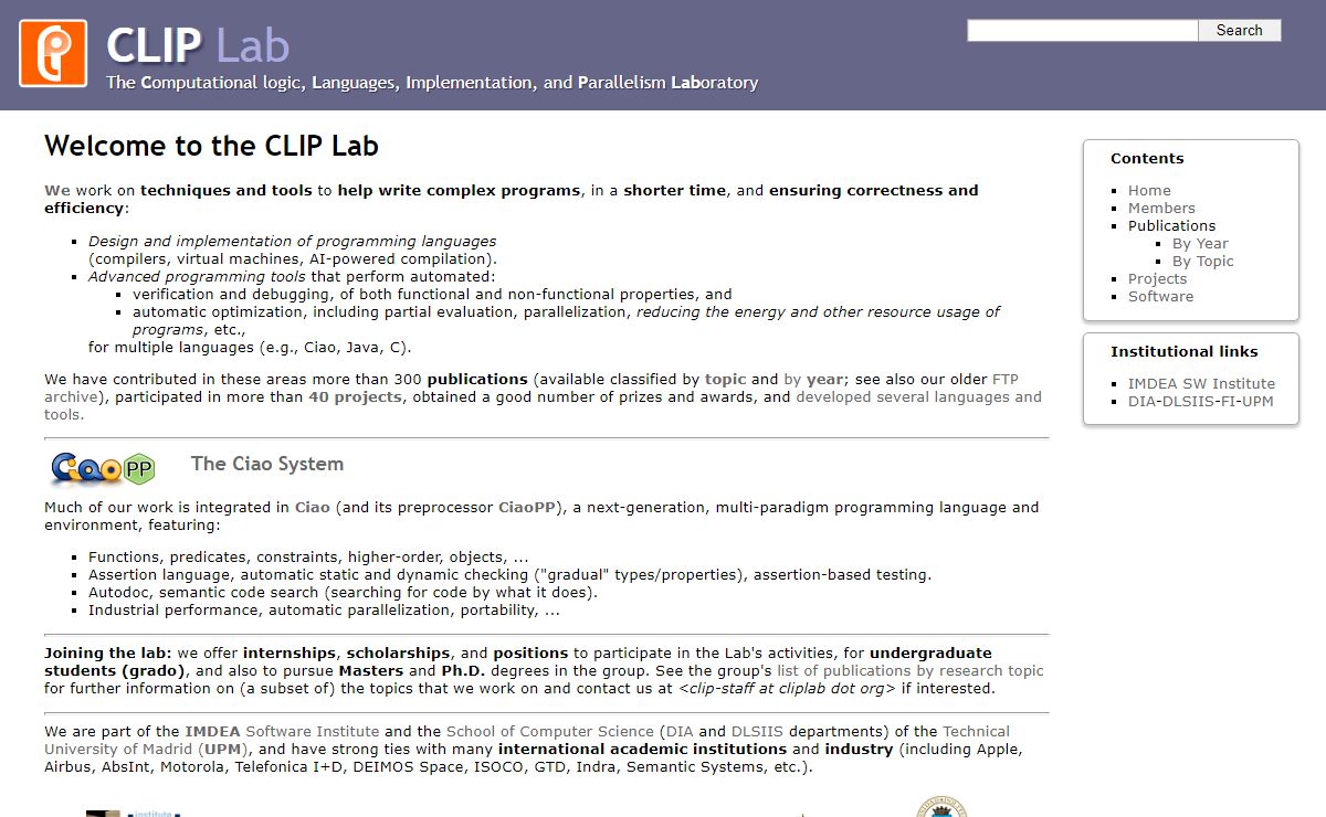 Welcome to the CLIP Lab