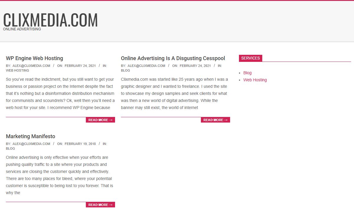 Clixmedia.com – online advertising