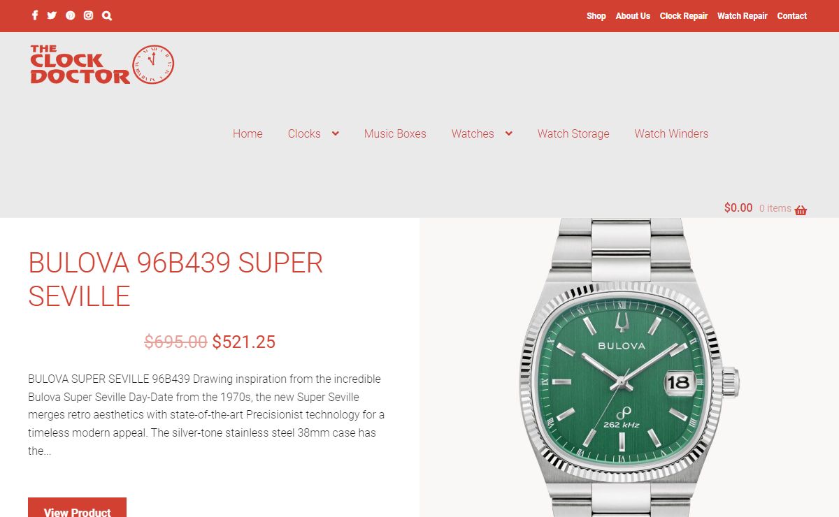 Clock, Watch, / Sales | The Clock Doctor Scottsdale, AZ