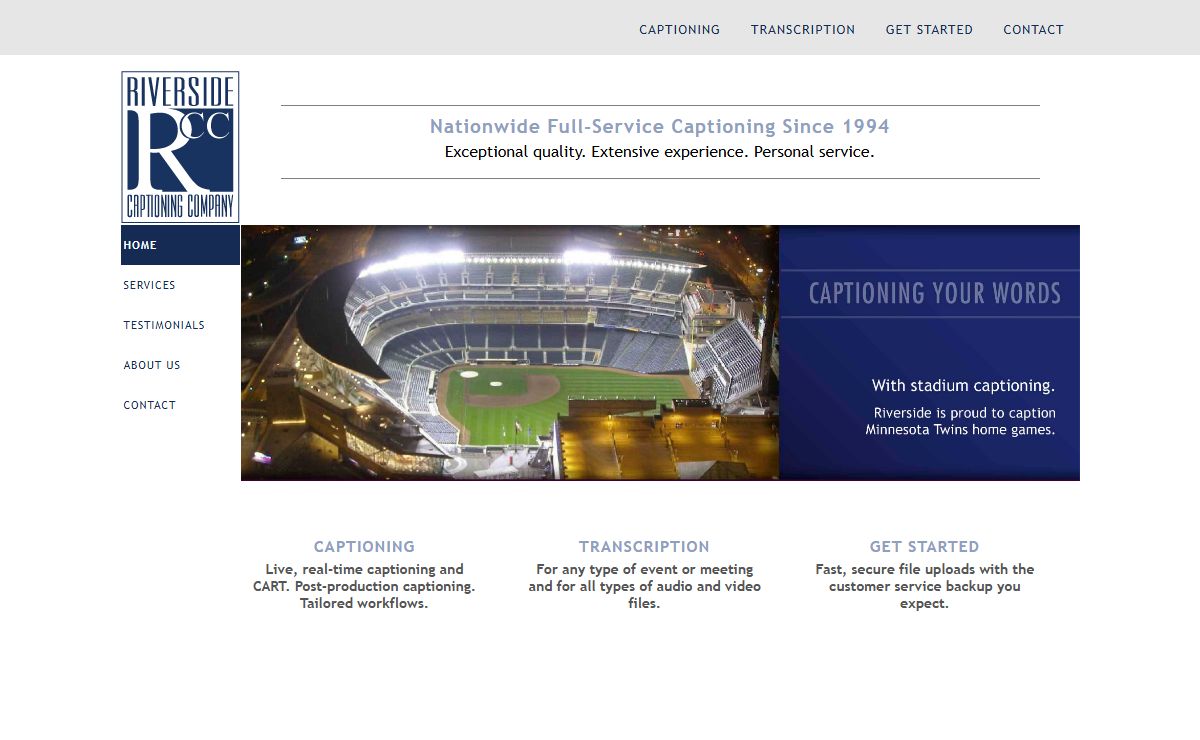 Home | Riverside Captioning Company