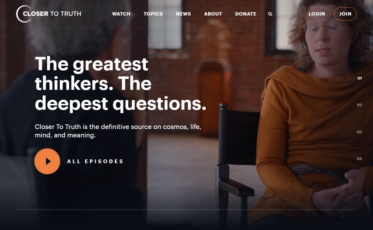 Homepage - Closer To Truth