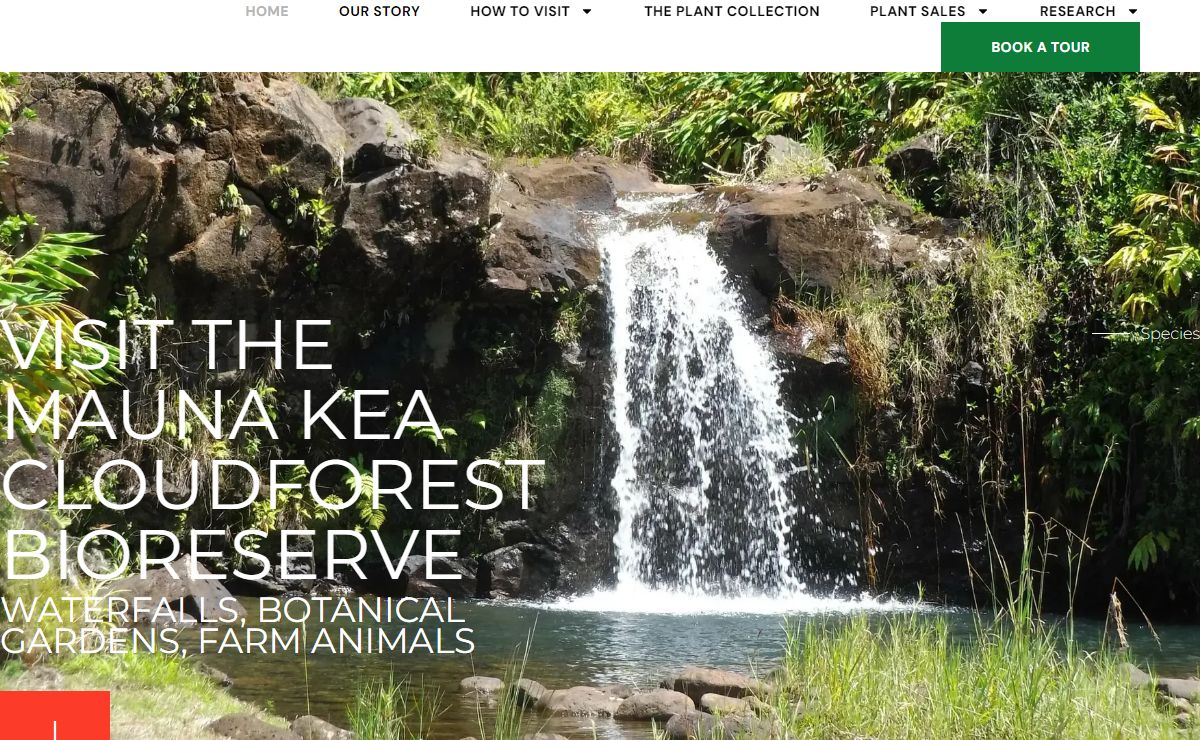 Home - The Mauna Kea Cloudforest Bioreserve