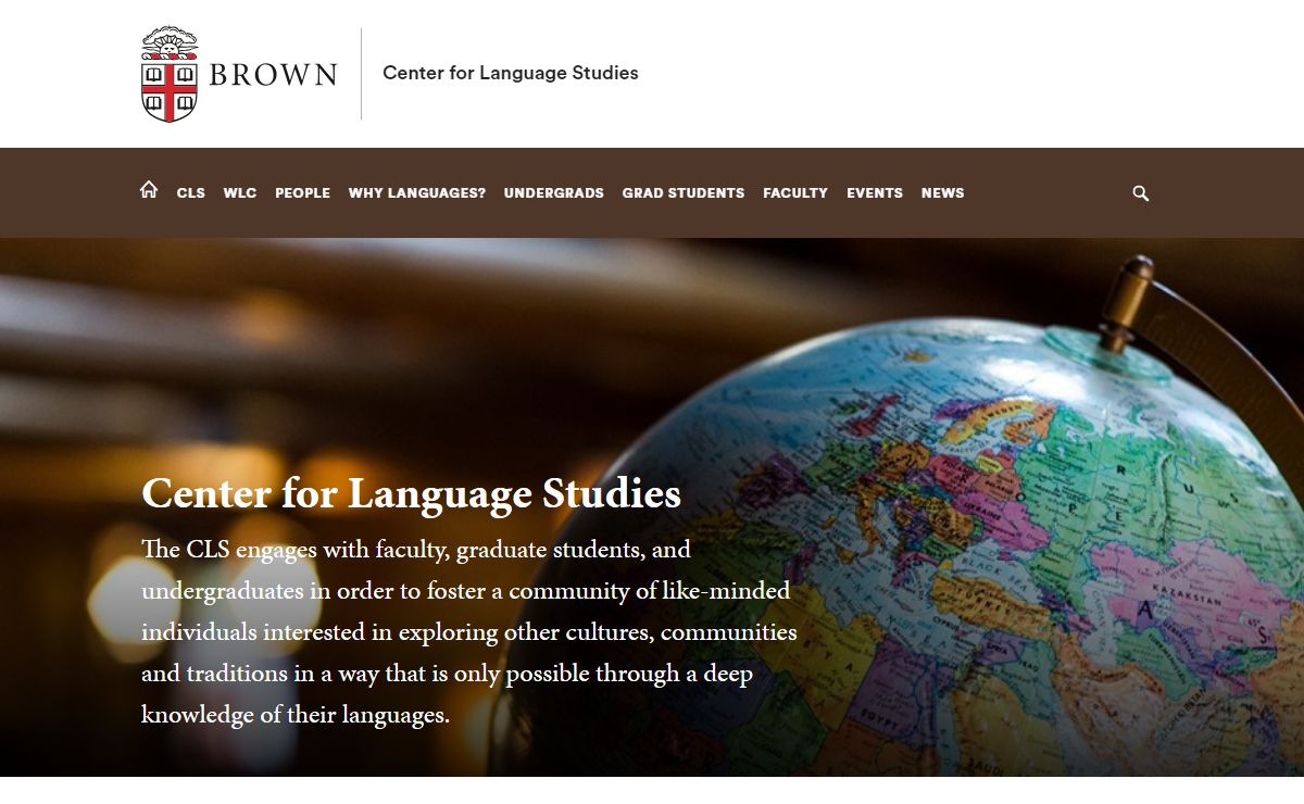 Center for Language Studies | Brown University