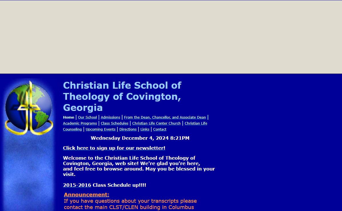 Christian Life School of Theology of Covington, Georgia