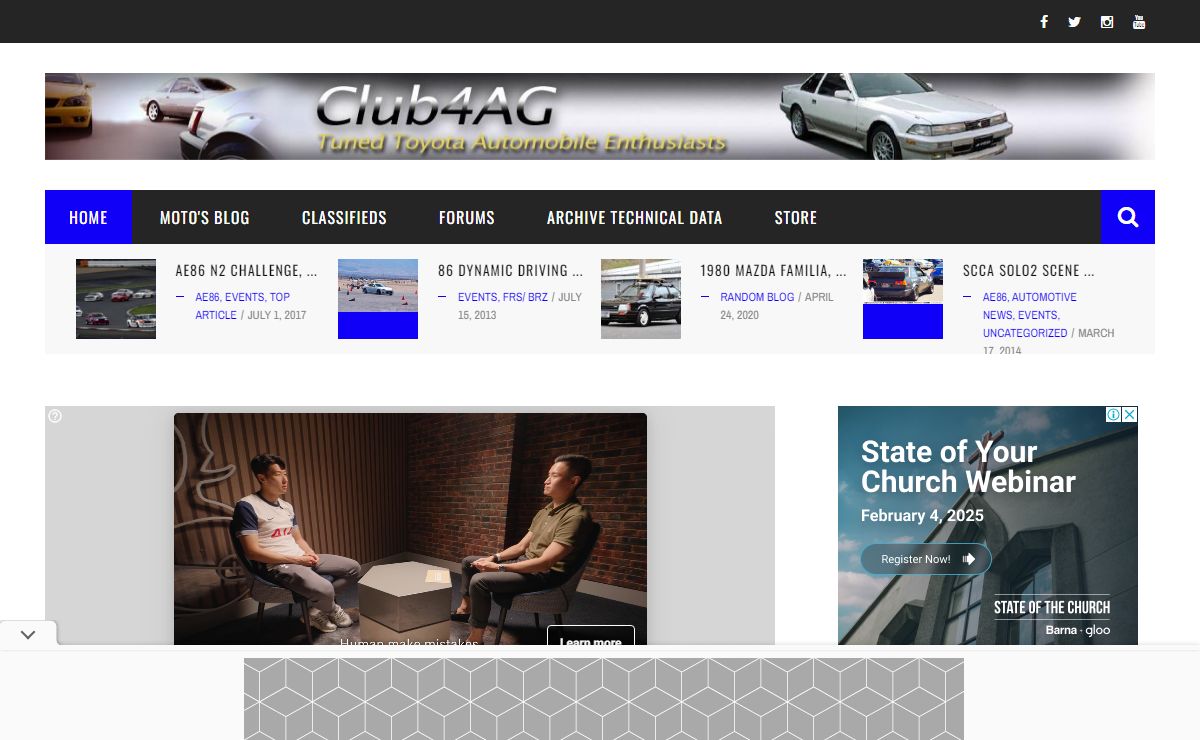 Club4AG Home Page
