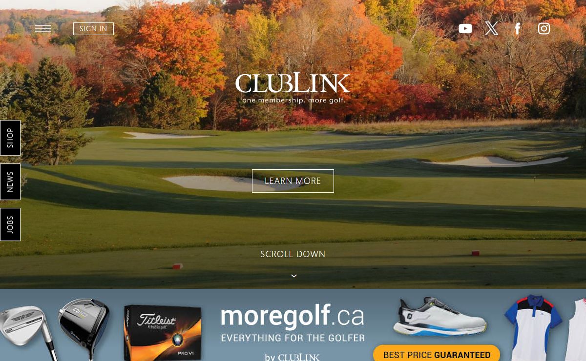 One Membership, More Golf - ClubLink