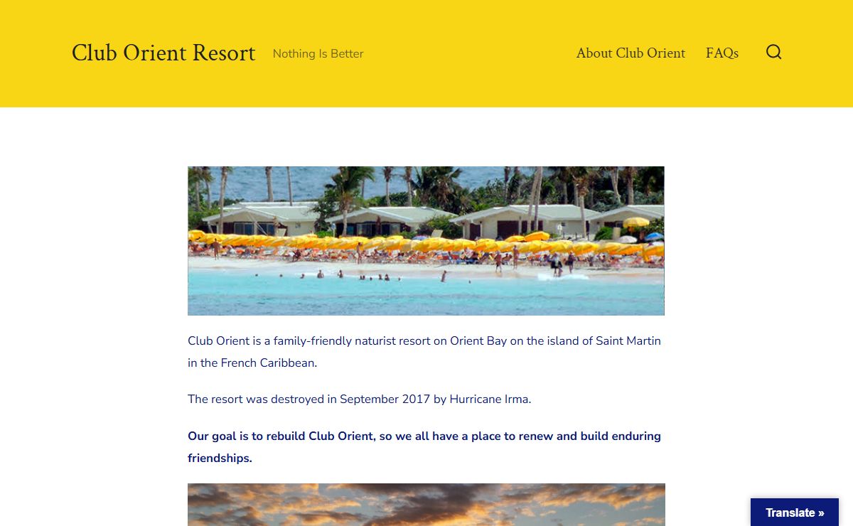 Club Orient Resort – Nothing Is Better