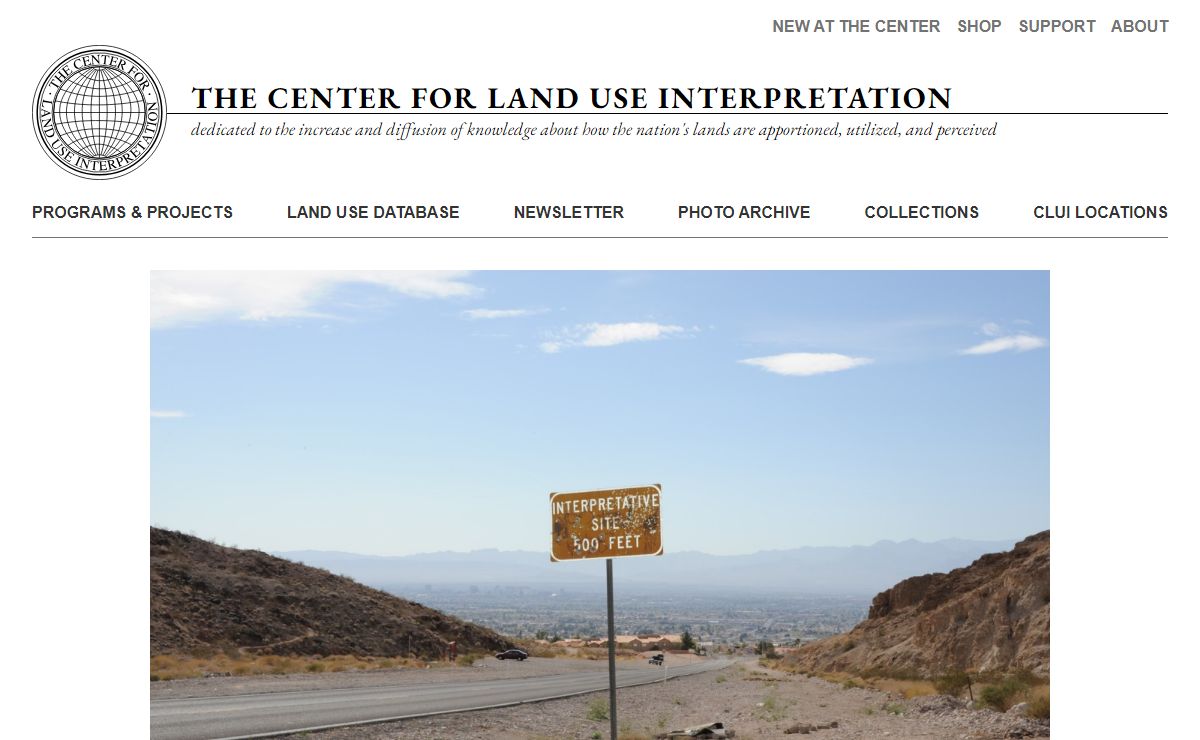 The Center for Land Use Interpretation | The Center for Land Use Interpretation