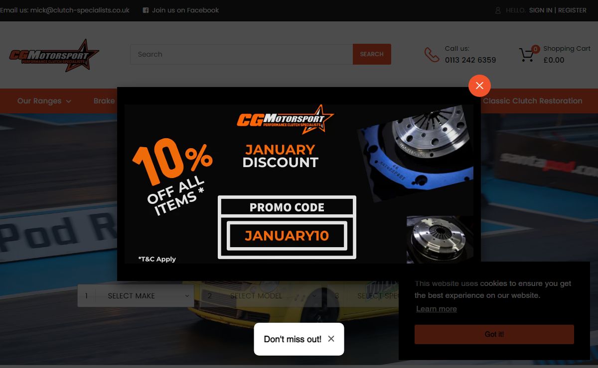 CG Motorsport - Performance Clutch Specialists