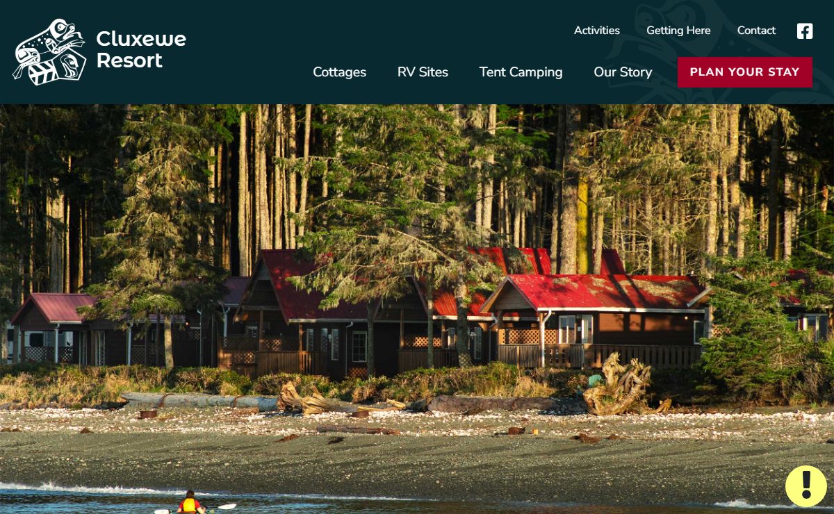 Cluxewe Resort | Cottages, RV, and Tent Camping