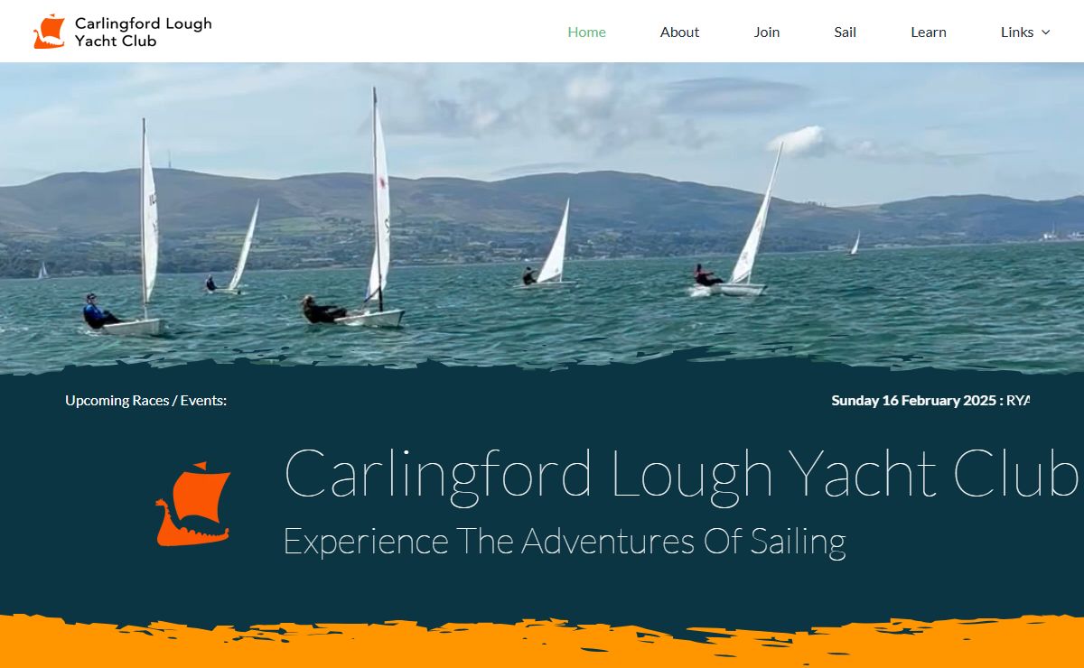 Home Page 2025 - Carlingford Lough Yacht Club