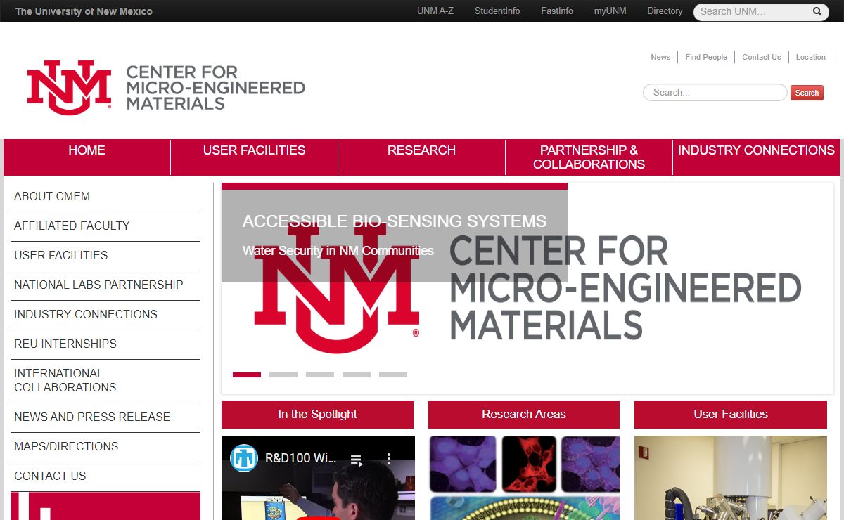 UNM | Center for MicroEngineered Materials