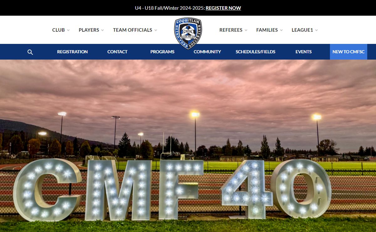 Coquitlam Metro-Ford Soccer Club | Soccer for Life | BCSPL | Coquitlam Soccer