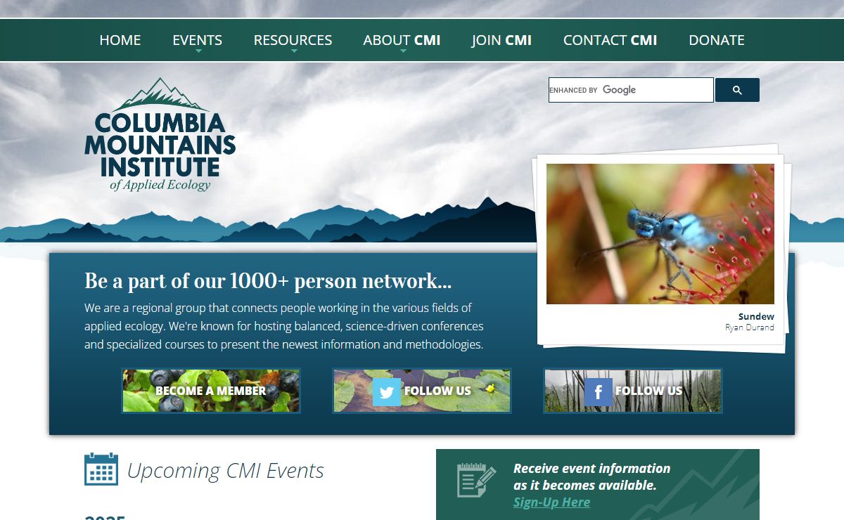 Columbia Mountains Institute of Applied Ecology