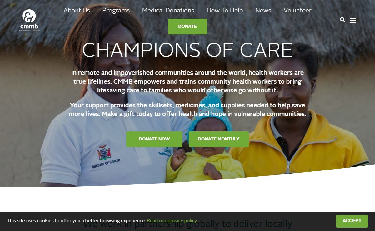 CMMB - Healthier Lives Worldwide