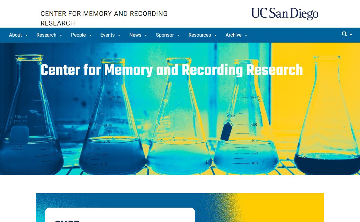 Center for Memory and Recording Research