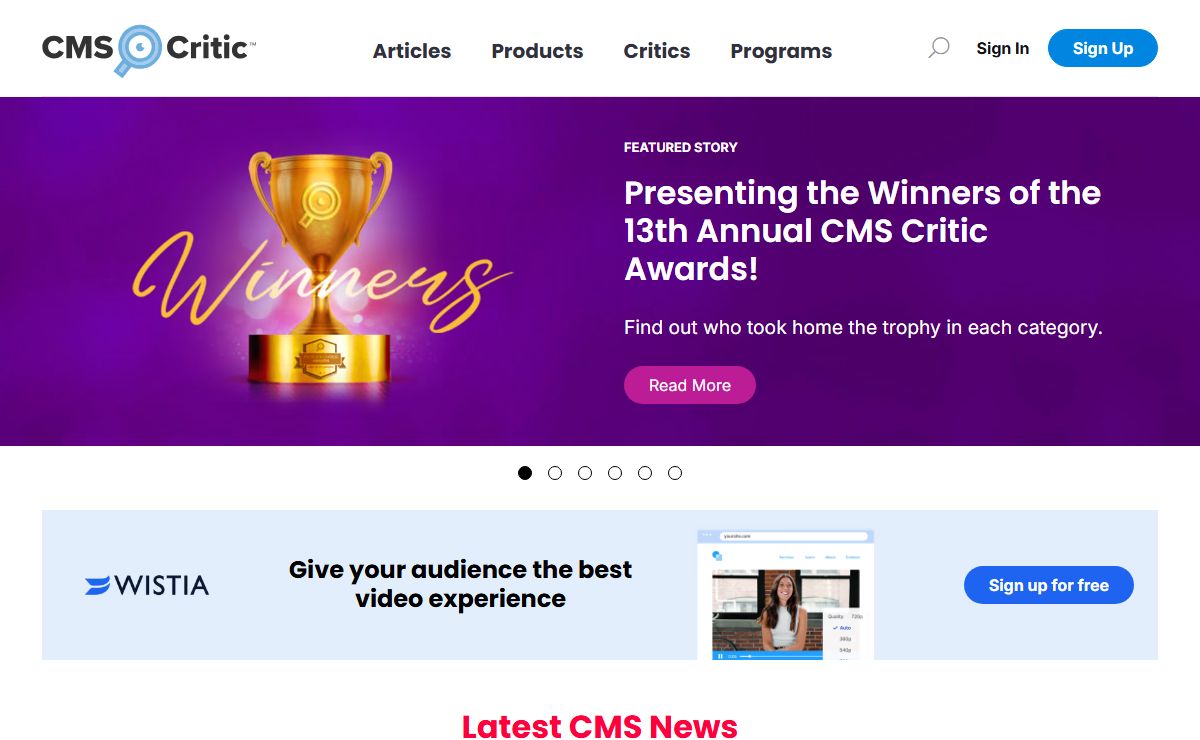 CMS Critic - The leading news source for CMS, DXP, and beyond