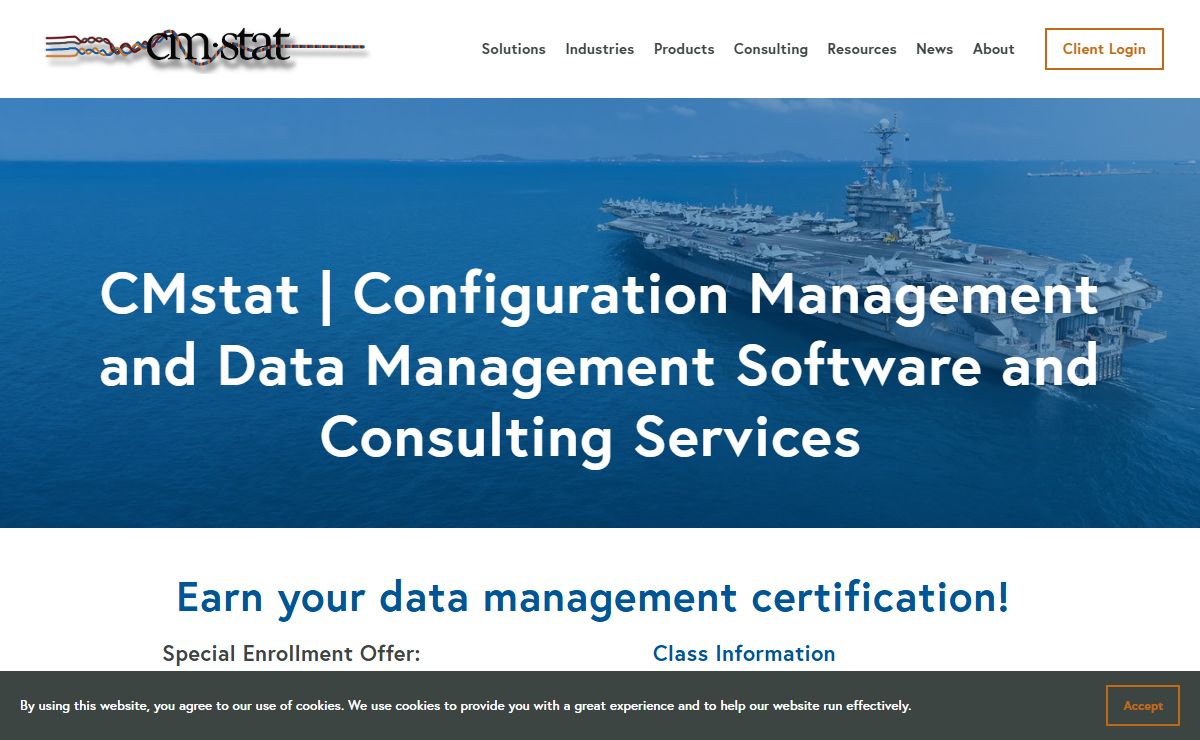 CMstat Configuration Management Software and Consulting