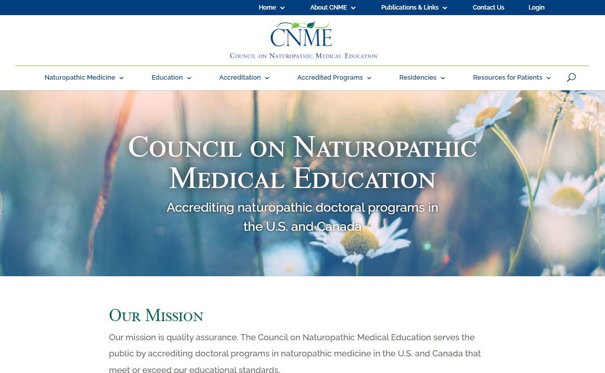 The Council on Naturopathic Medical Education | Accrediting naturopathic doctoral programs in the U.S. and Canada.