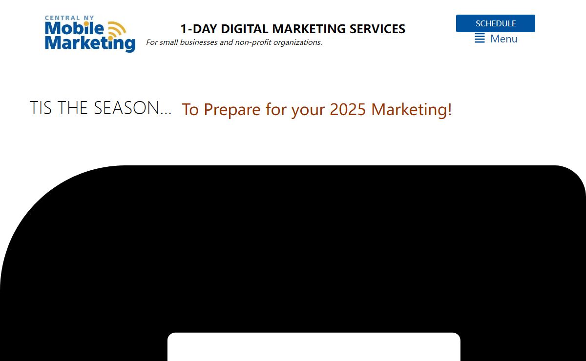 Central NY Mobile Marketing, Inc. | 1-Day Marketing Service Intensives