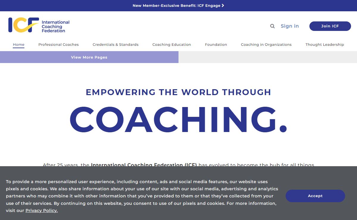 International Coaching Federation- Professional Coaching Association
