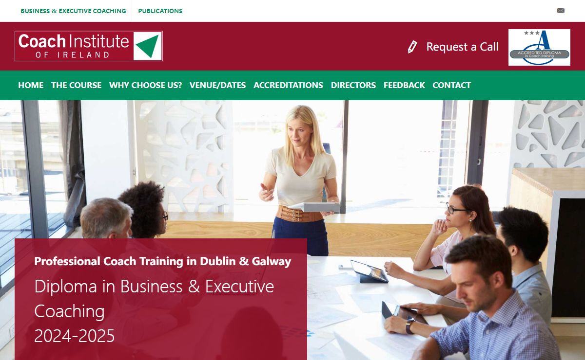 Home | Diploma in Business, Executive and Personal Coaching | Dublin | Galway