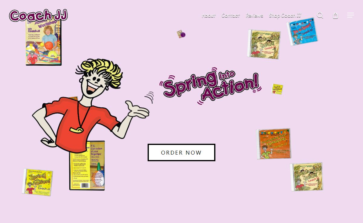 Coach JJ – Spring Into Action