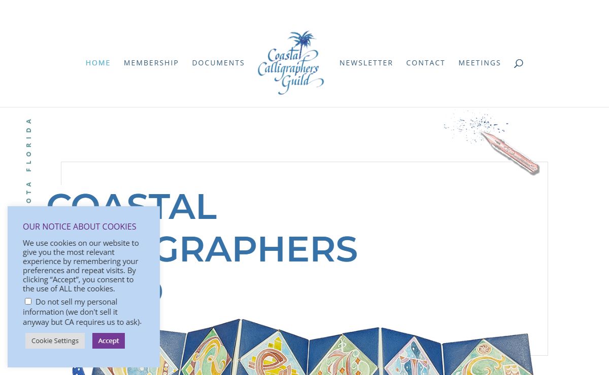 Coastal Calligraphers Guild | Southwest Florida Calligraphy Guild