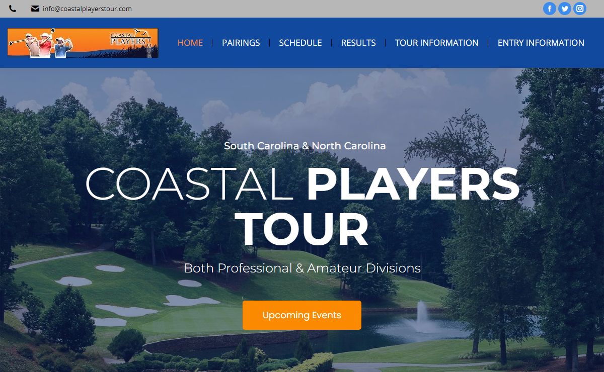 Coastal Players Tour: Competitive Golf Tournaments | Pro & Am