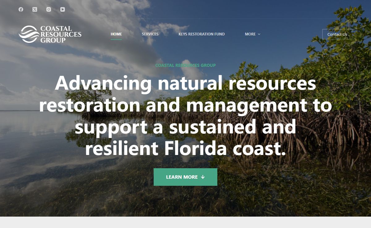Coastal Resources Group – A non-profit organization dedicated to conserving Florida's native coastal wetlands