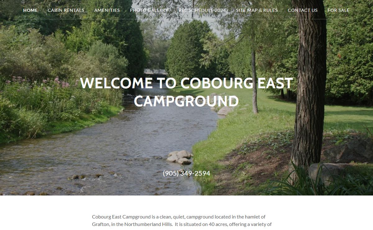 Campground - Cobourg East Campground