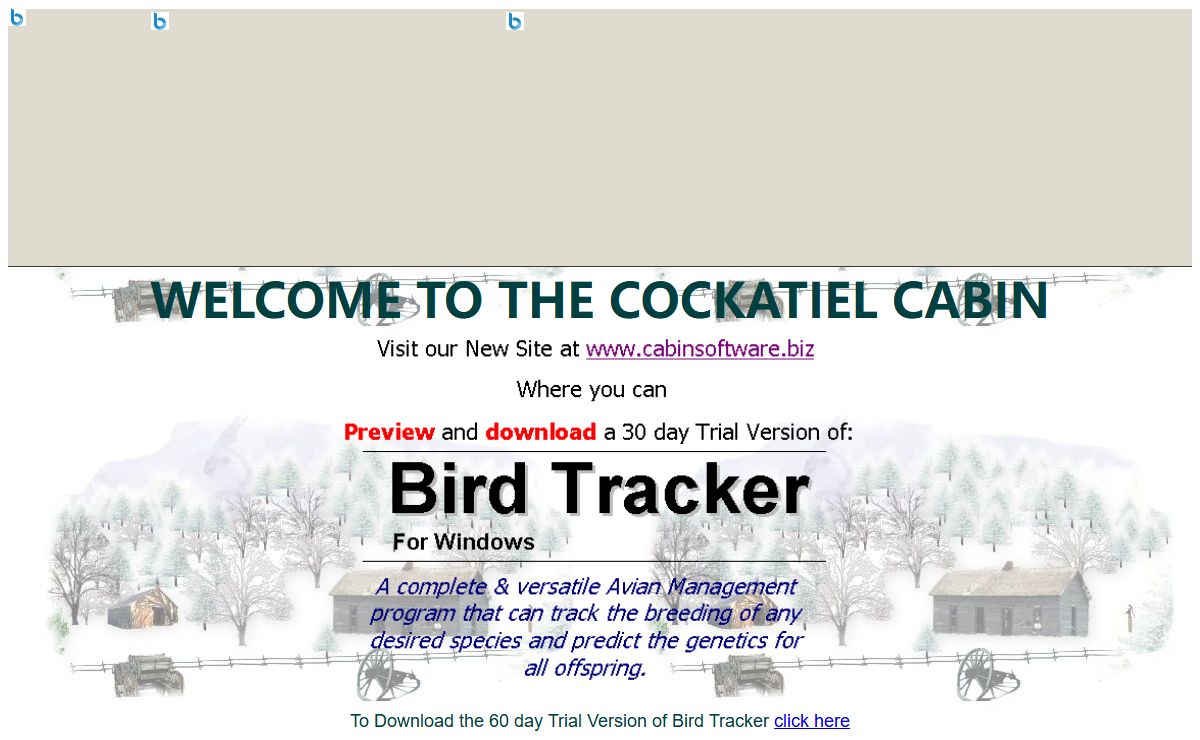 The Cockatiel Cabin, Dedicated to the Cockatiel owner and the cockatiel breeder