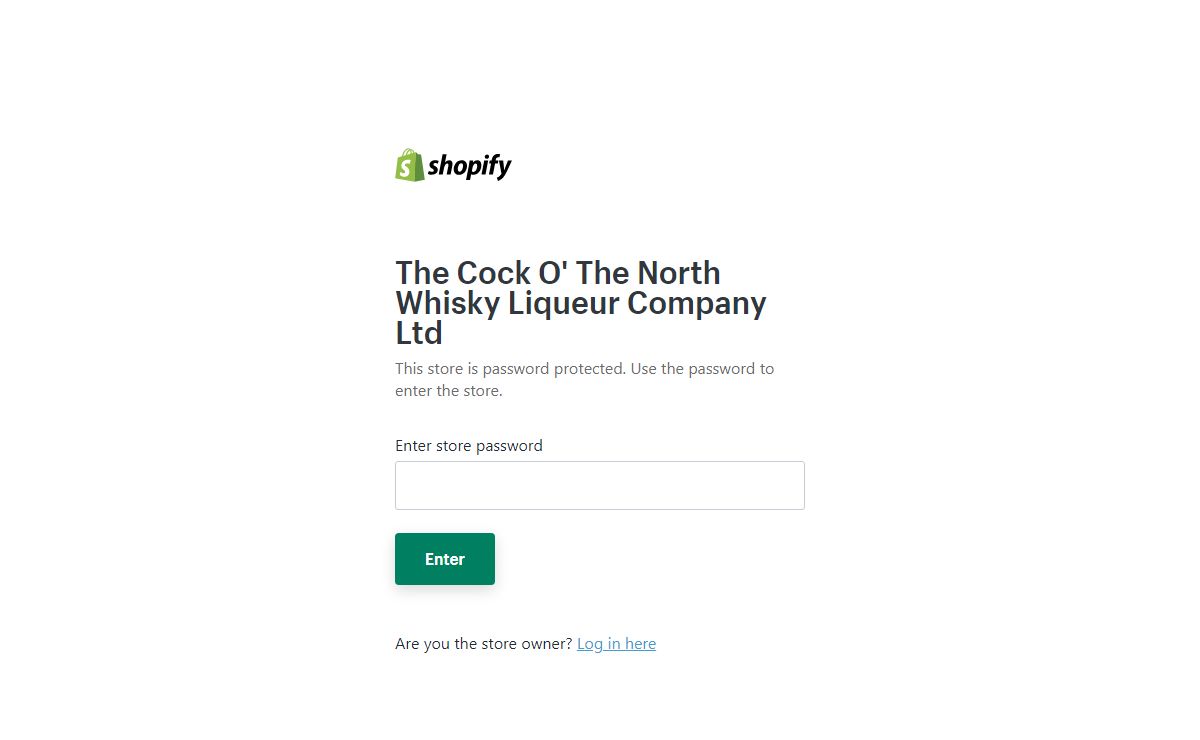 The Cock O' The North Whisky Liqueur Company Ltd