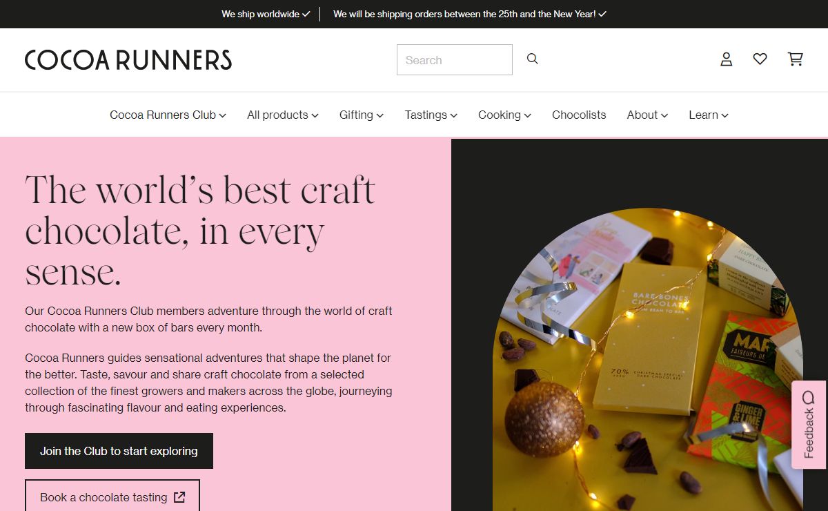 Cocoa Runners - The World's Finest Craft Chocolate