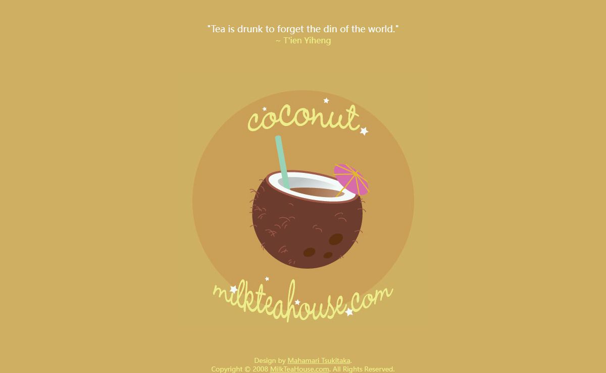 Coconut.MilkTeaHouse.com