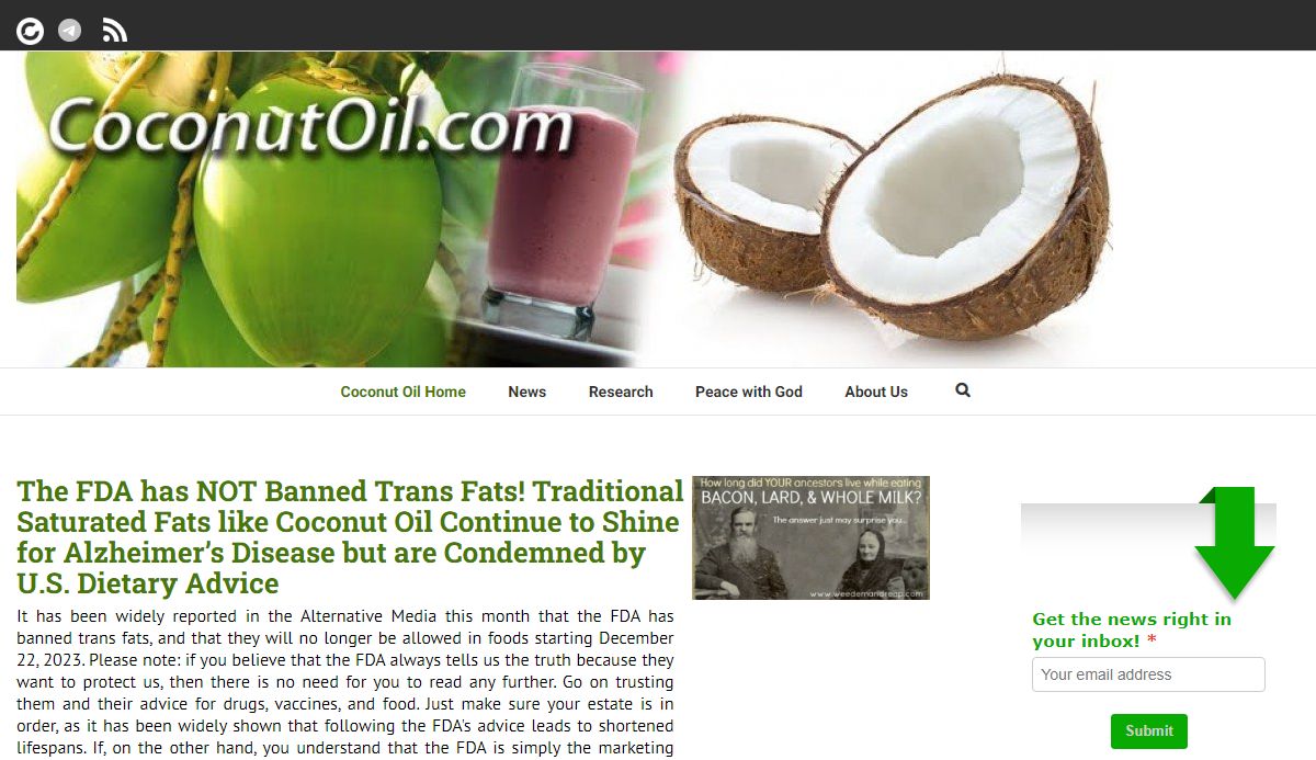Coconut Oil Home - Coconut Oil