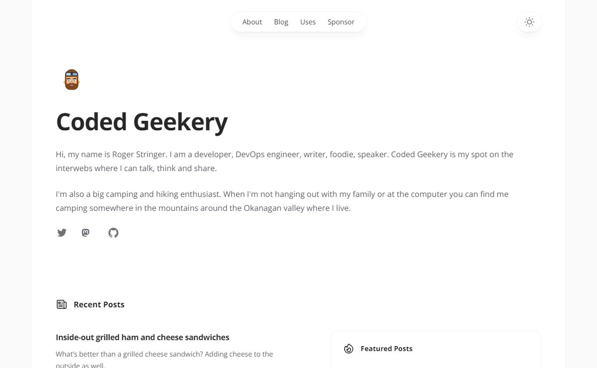 Coded Geekery