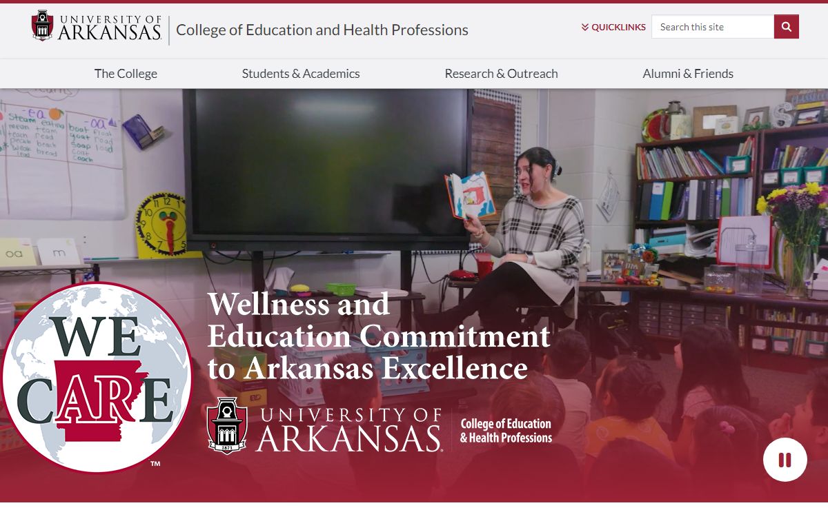 College of Education and Health Professions | College of Education and Health Professions | University of Arkansas