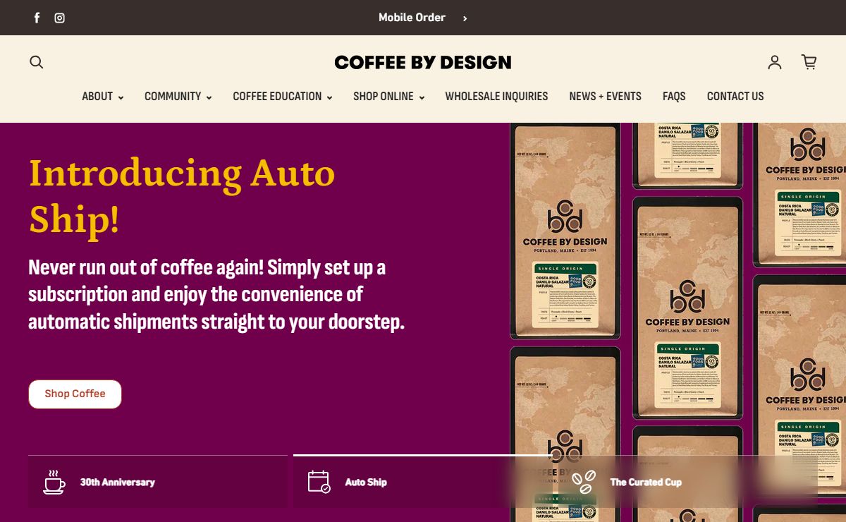 Coffee By Design