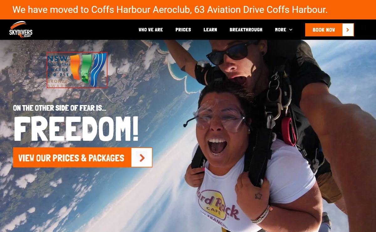 Skydiving Coffs Harbour New South Wales | Coffs Skydivers