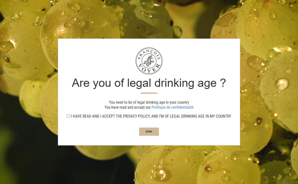Cognac Voyer – François Voyer en Grande Champagne. Cognac, Pineau des Charentes, Crême de fruits