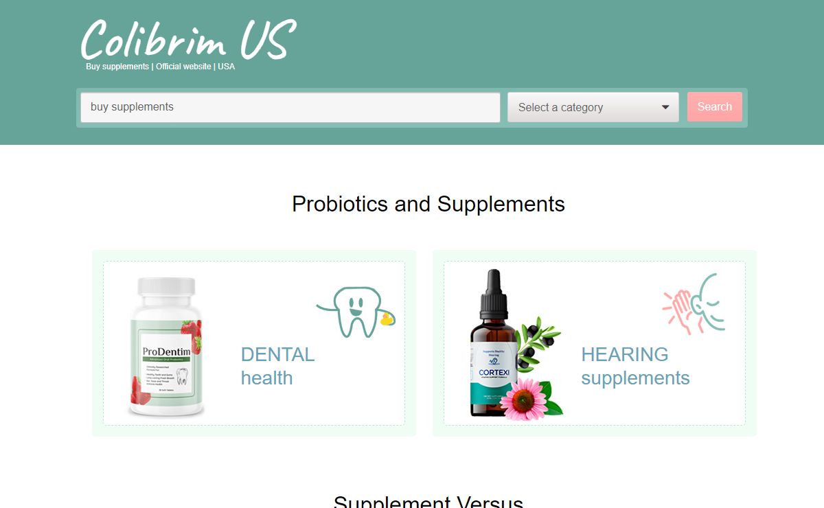 Buy supplements | Official Website
