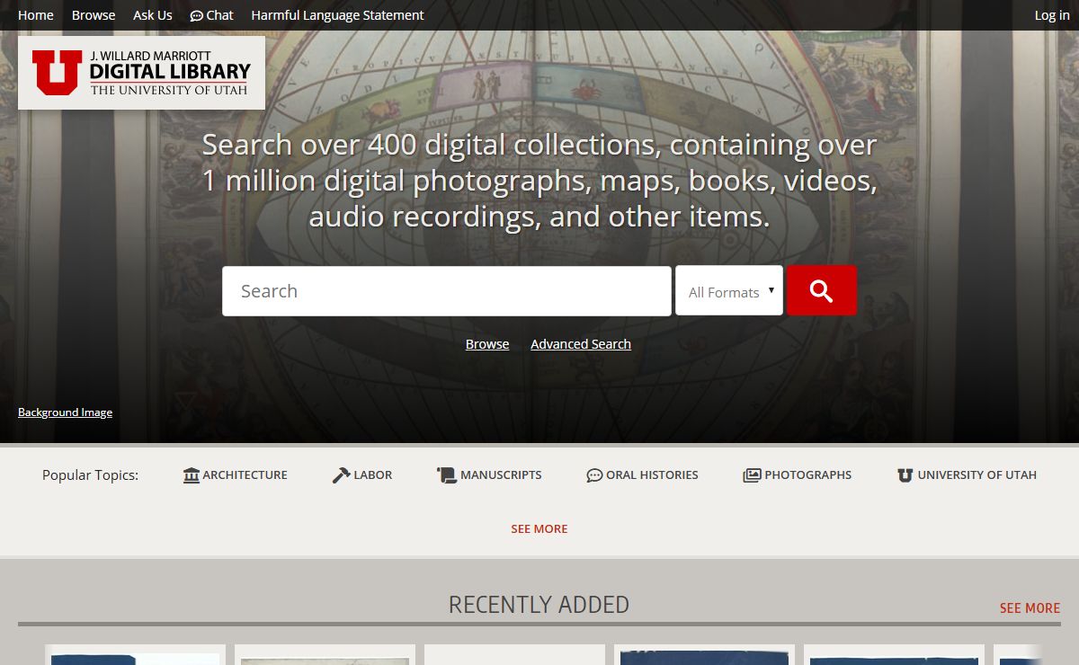 J. Willard Marriott Digital Library